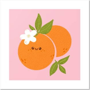 Happy Orange Posters and Art